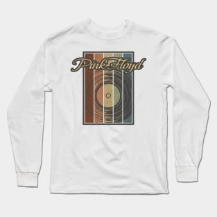 Pink Floyd Vynil Silhouette Long Sleeve T-Shirt